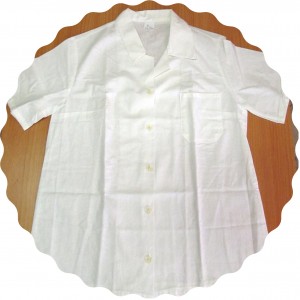 košeľa lekárska biela na gombíky